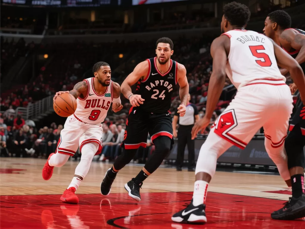 NBA-公牛大胜猛龙137-118，科比-怀特贡献28分3板6助